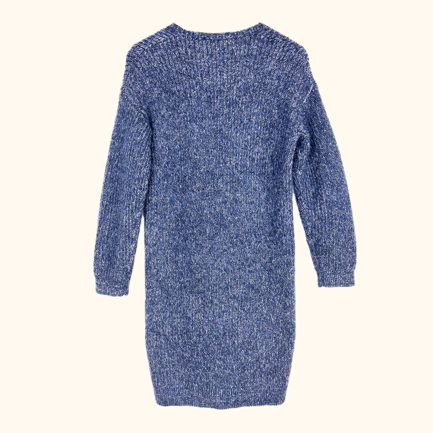 Comptoir Des Cottoniers Mohair Blend Navy Longline Cardigan - Size Small -  - Cardigans