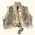 Vintage George Cropped Faux Fur Vest - Size Medium George