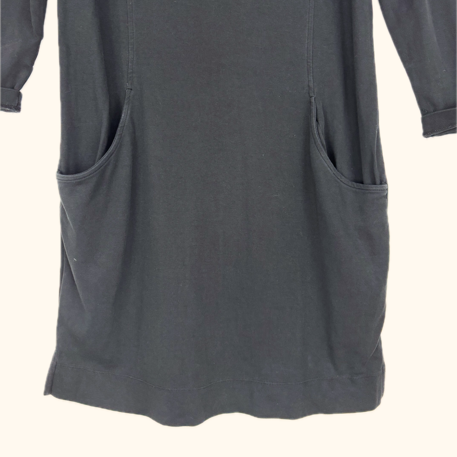 Seasalt Cornwall Black Jumper Dress - Size 12 Seasalt Cornwall