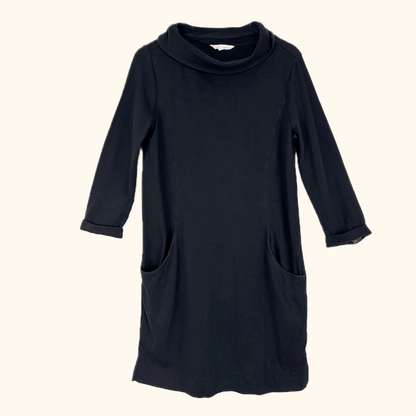 Seasalt Cornwall Black Jumper Dress - Size 12 Seasalt Cornwall