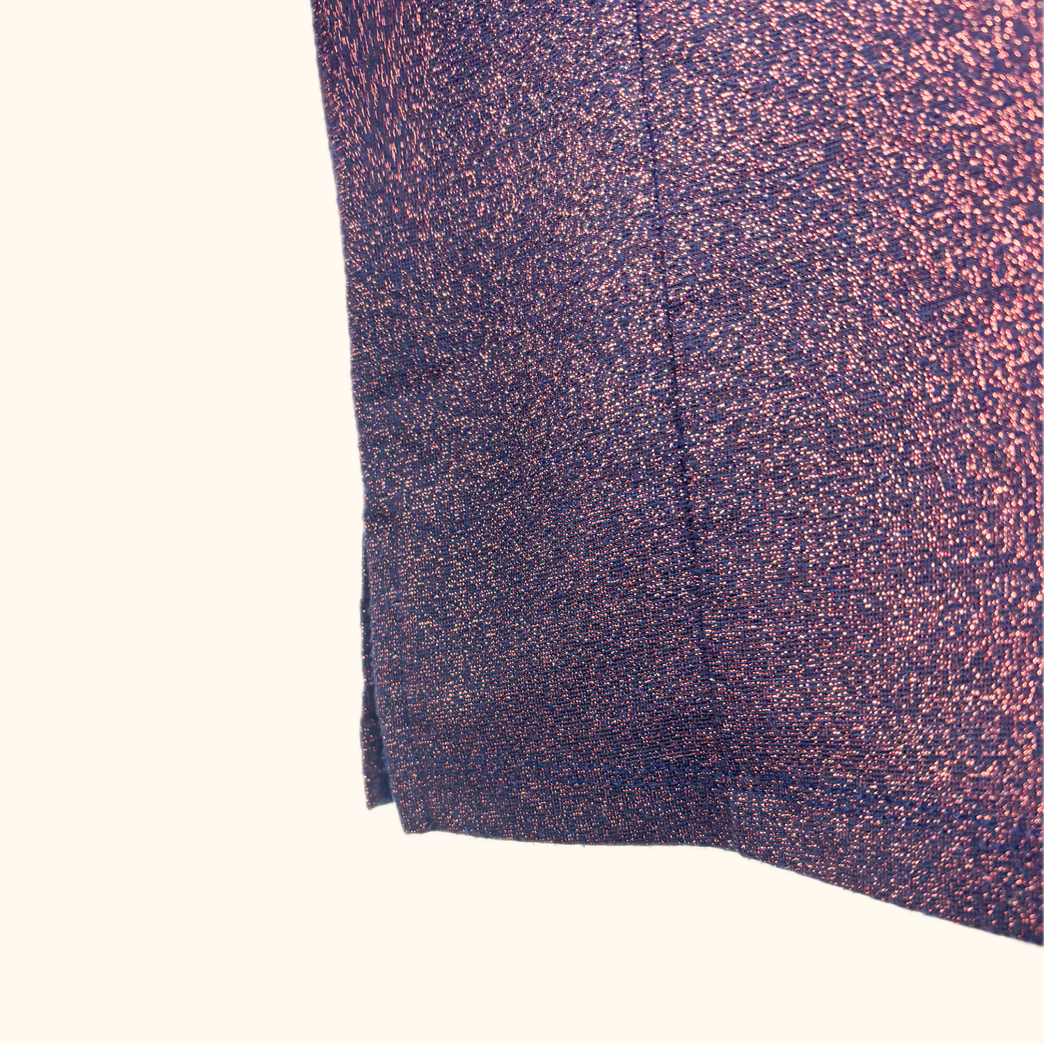 Oliver Bonas Copper Navy Metallic Tunic Dress - Size 14 Oliver Bonas