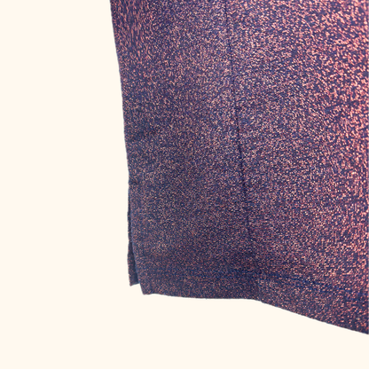 Oliver Bonas Copper Navy Metallic Tunic Dress - Size 14 Oliver Bonas