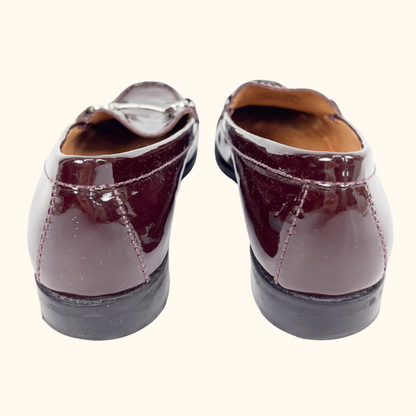 Carvela Comfort Burgundy Leather Loafers - Size 3 -  - Shoes &amp; Boots