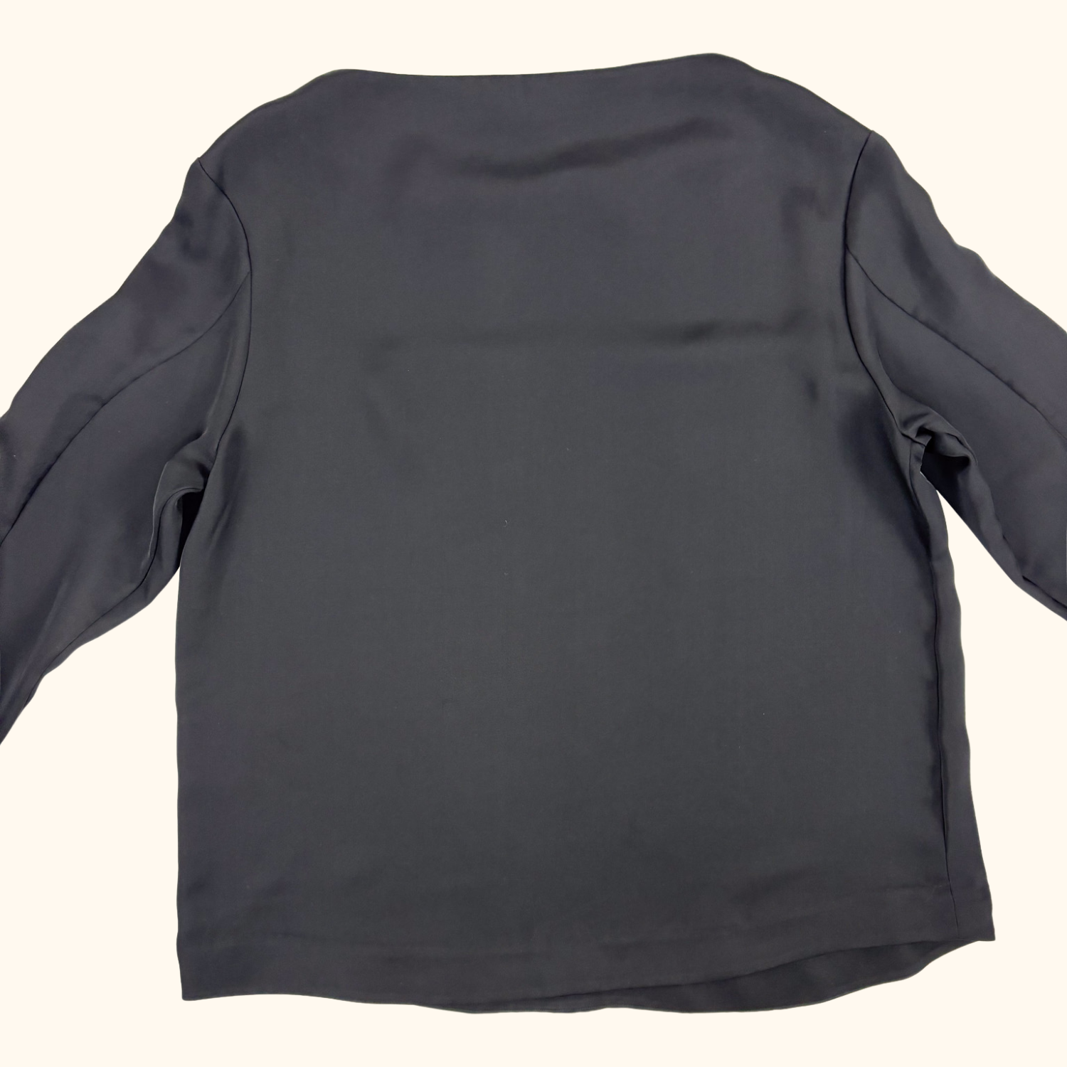 &amp; Other Stories Black Boat Neck Top - Size 14 -  - Tops &amp; Shirts