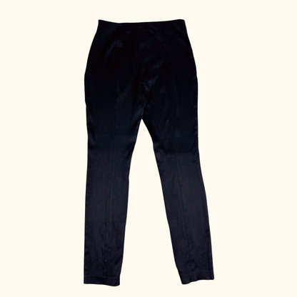 &amp; Other Stories Black Satin Slim Trousers - Size 10 &amp; Other Stories