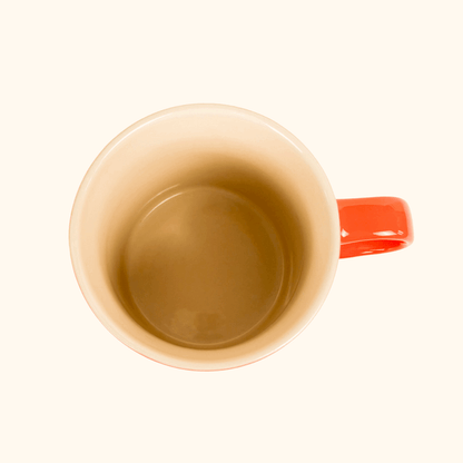 Le Creuset Volcanic Orange Stoneware Mug 350ml -  - Kitchenware