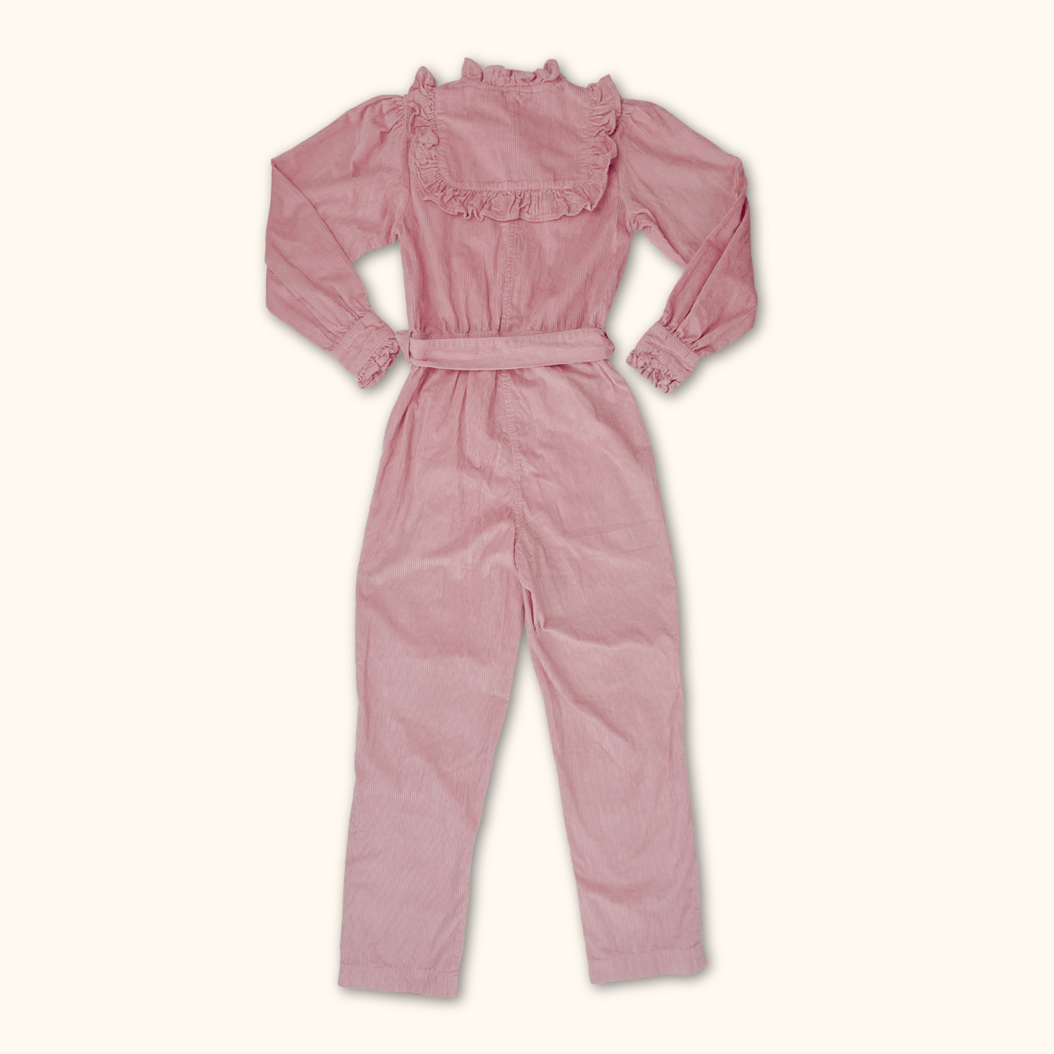 Miss Selfridge Pink Corduroy Jumpsuit - Size 8