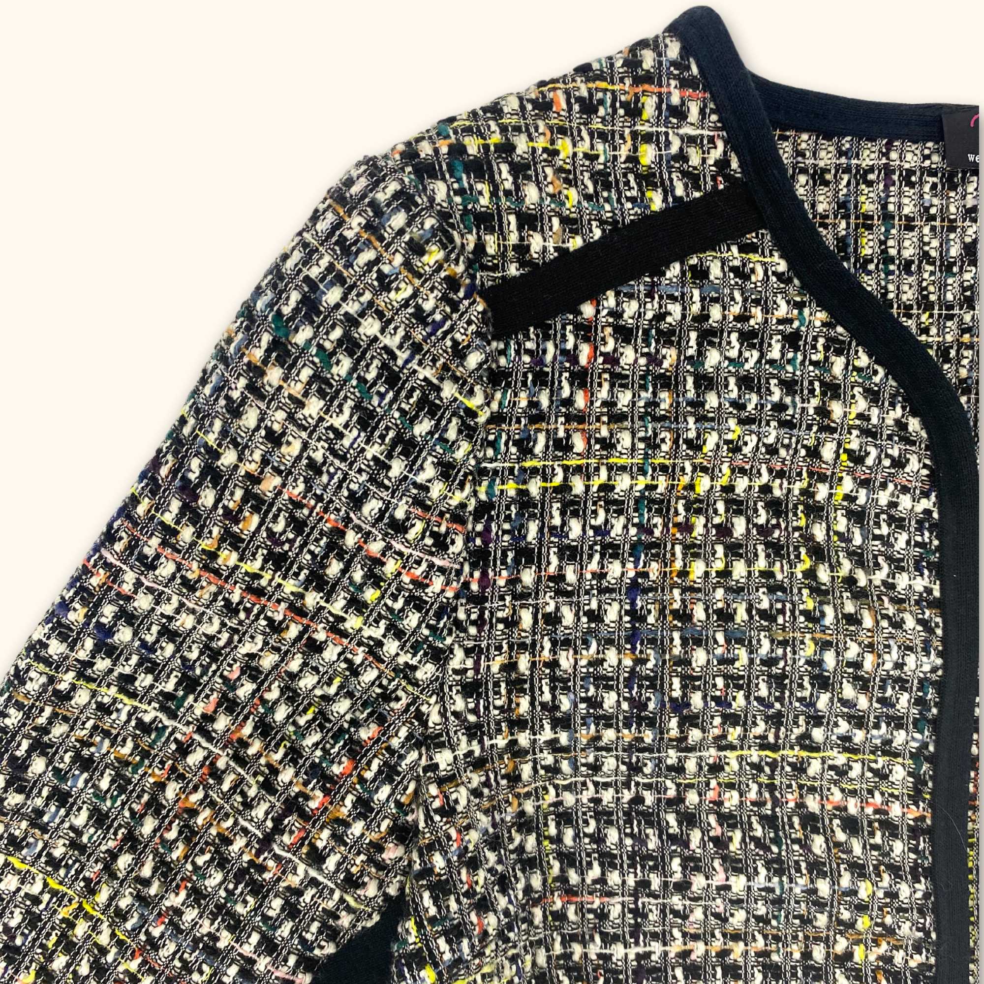 New look tweed jacket best sale