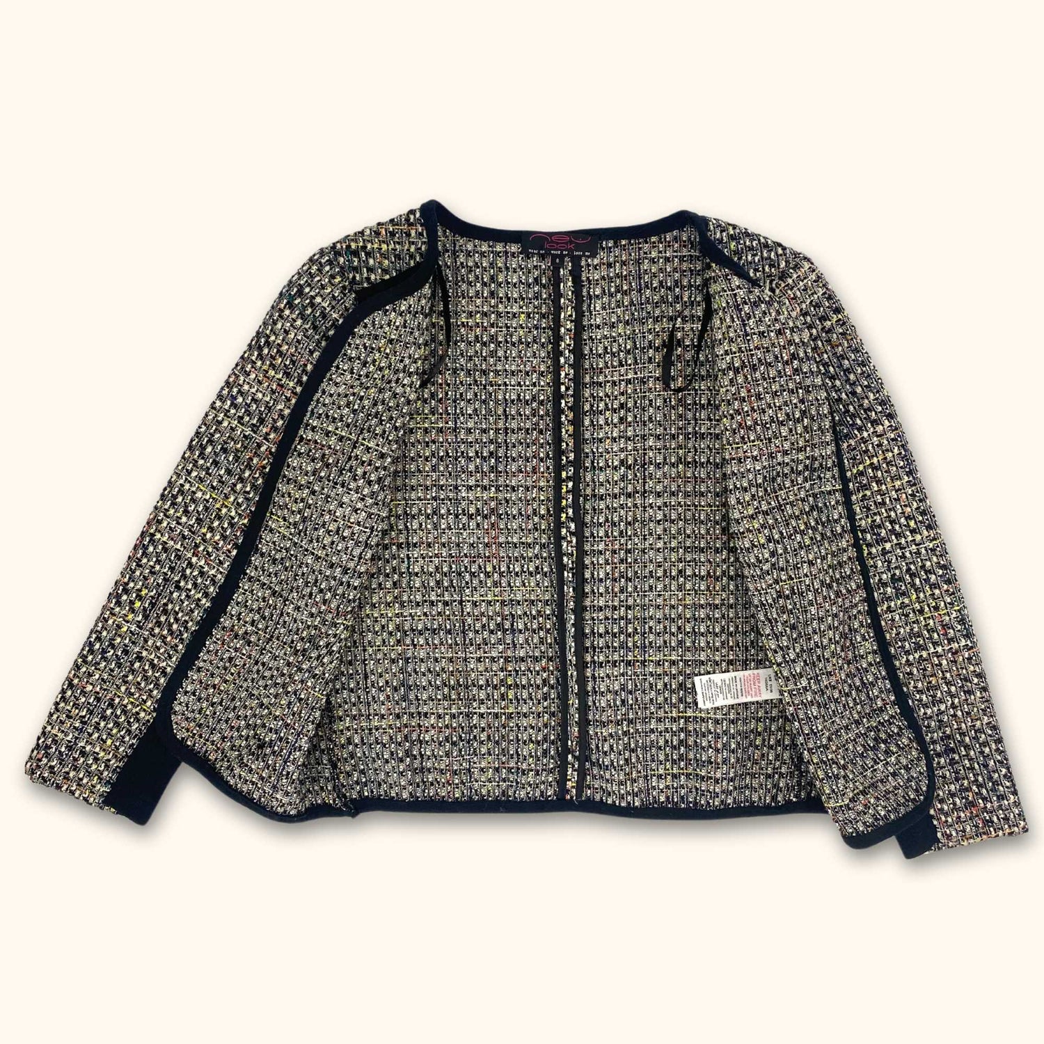 Vintage New Look Tweed Short Jacket - Size 8 - New Look - Coats &amp; jackets
