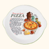 Vintage Rayware Pizza Recipe Serving Plate Rayware