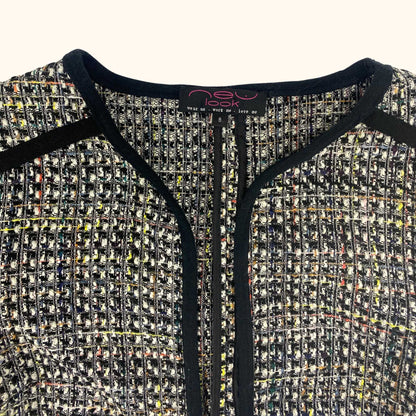 Vintage New Look Tweed Short Jacket - Size 8 - New Look - Coats &amp; jackets