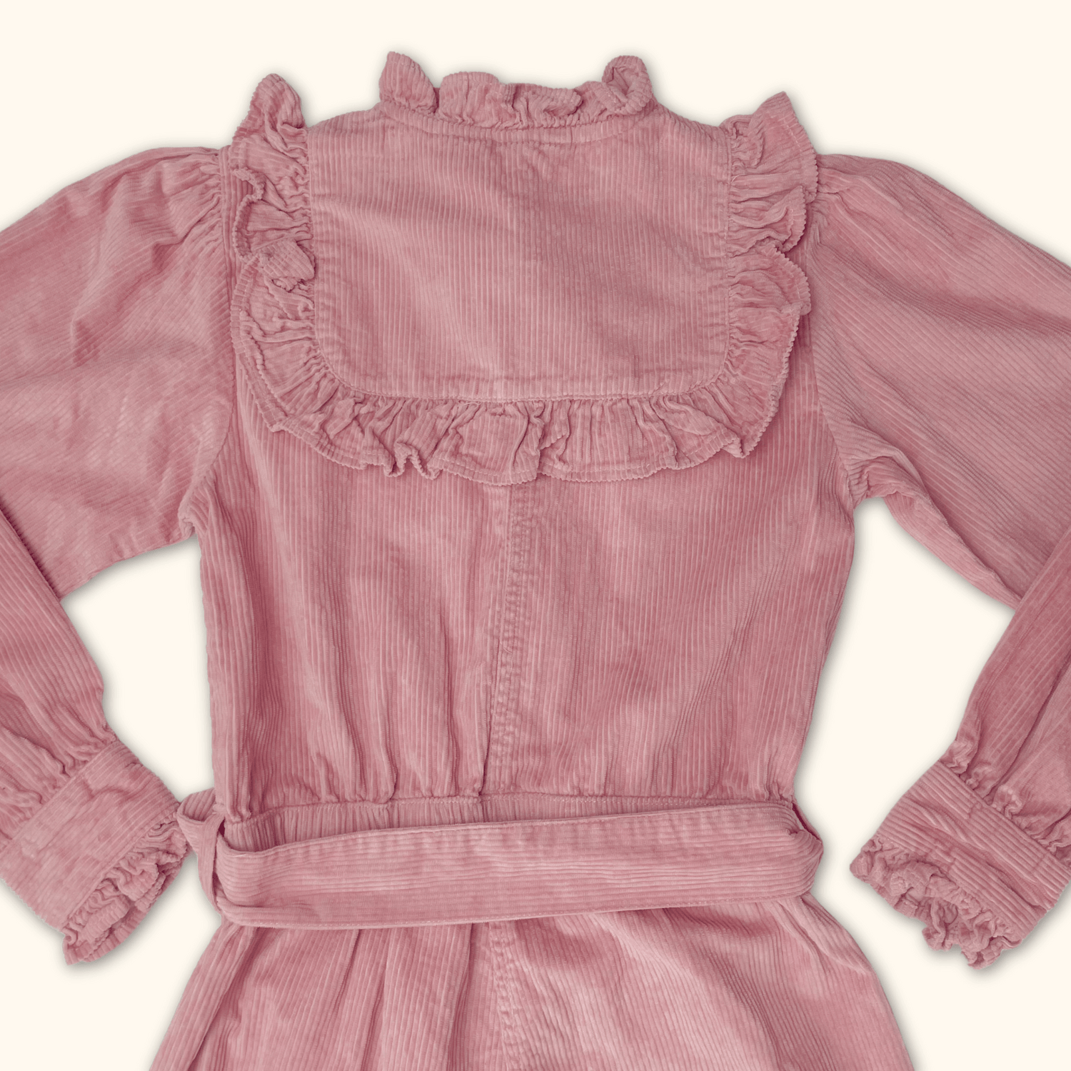 Miss Selfridge Pink Corduroy Jumpsuit - Size 8