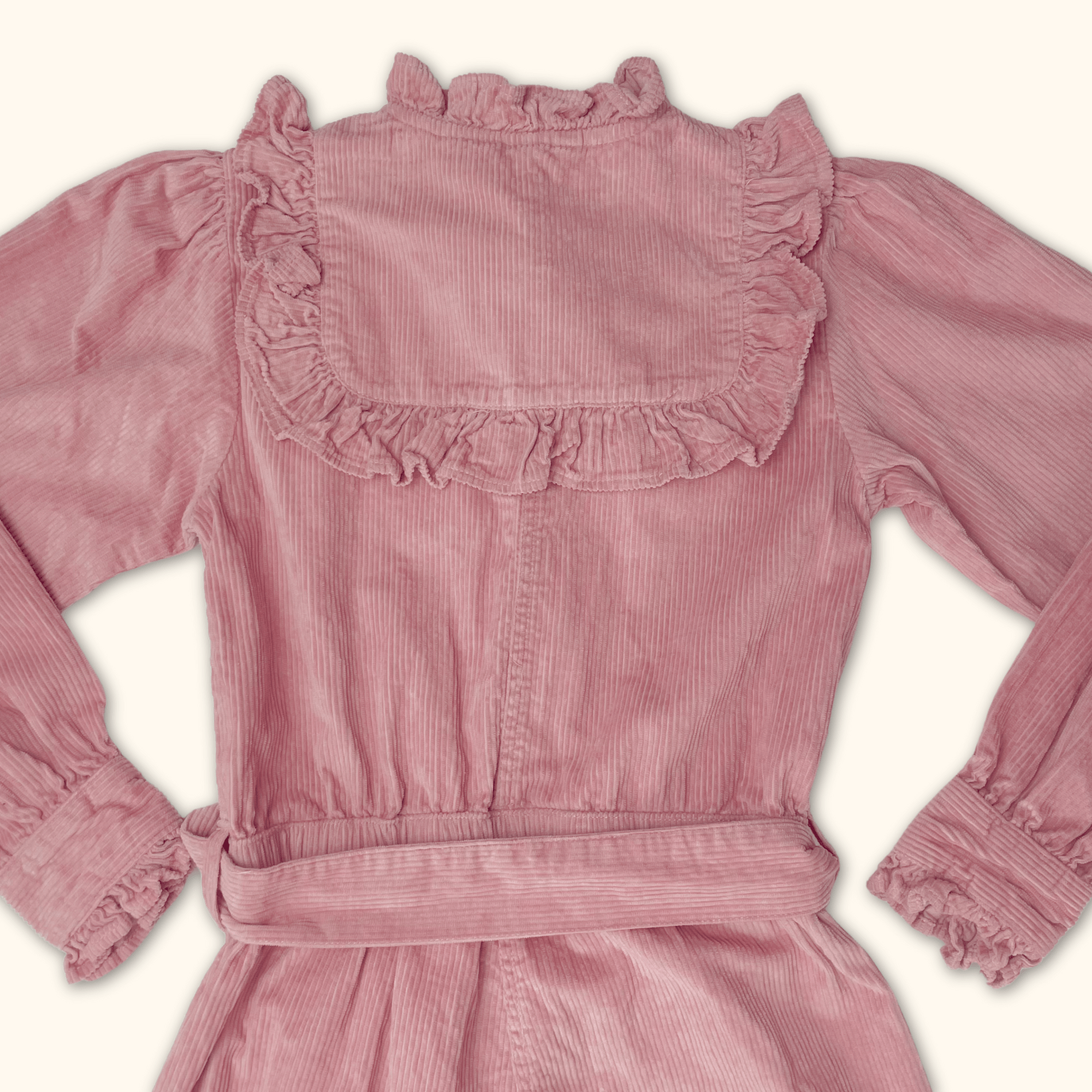 Miss Selfridge Pink Corduroy Jumpsuit - Size 8