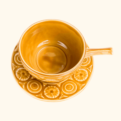 Vintage 1970s Tams England Romany Soup Bowl and Saucer Tams Pottery