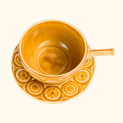 Vintage 1970s Tams England Romany Soup Bowl and Saucer Tams Pottery