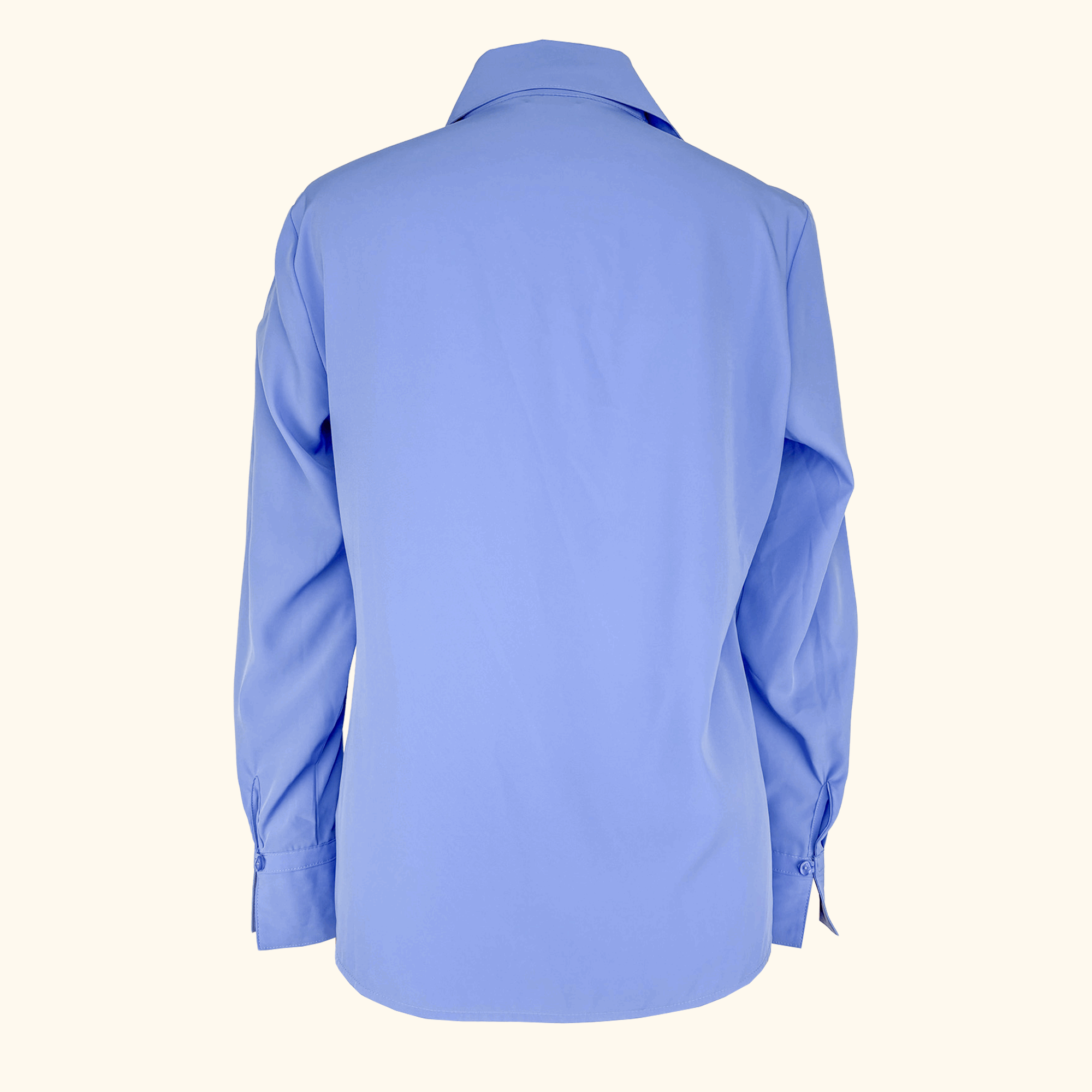 Vintage St Michael M&amp;S Blue Long Sleeve Shirt - Size 10