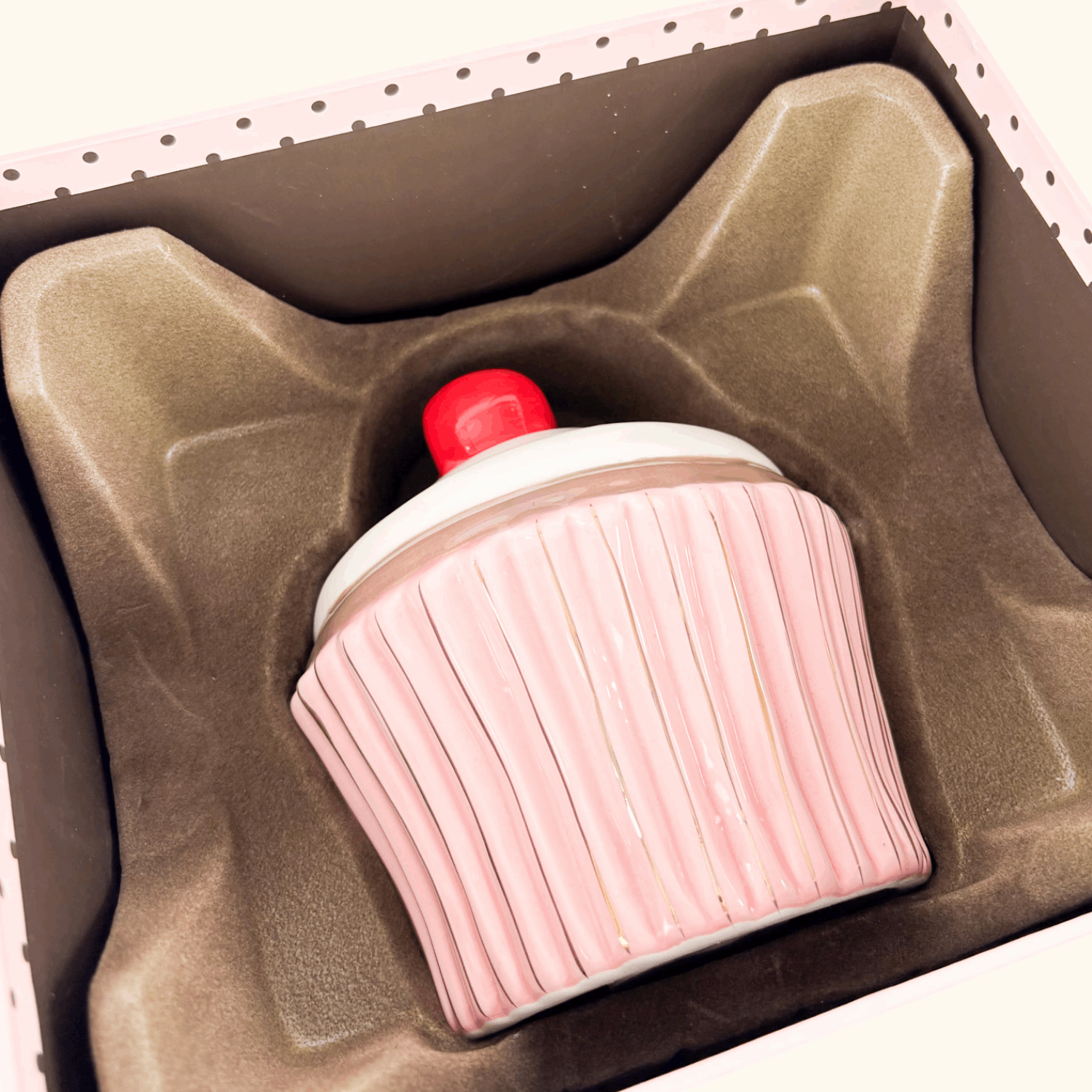 Y2K Juicy Couture Rare Cupcake Money Bank in Box Juicy Couture