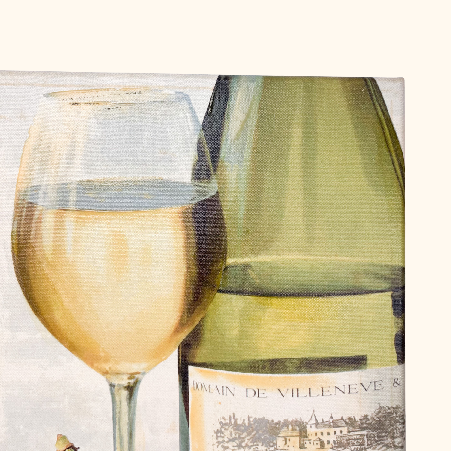 Fabrice de Villeneuve French Wine Canvas Art Fabrice de Villeneuve