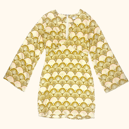 Never Fully Dressed Art Deco Long Sleeve Mini Dress - Size 6 Never fully dressed