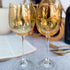 Gold Wine Glasses - Sunshine Thrift - Kitchenware