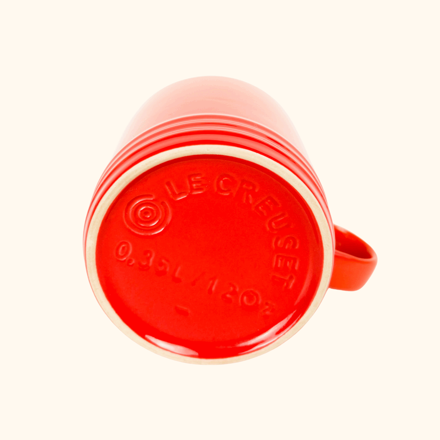 Le Creuset Volcanic Orange Stoneware Mug 350ml -  - Kitchenware