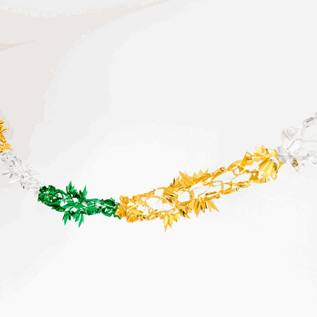 Vintage Foil Christmas Garlands and Decorations Set of 6 Sunshine Thrift