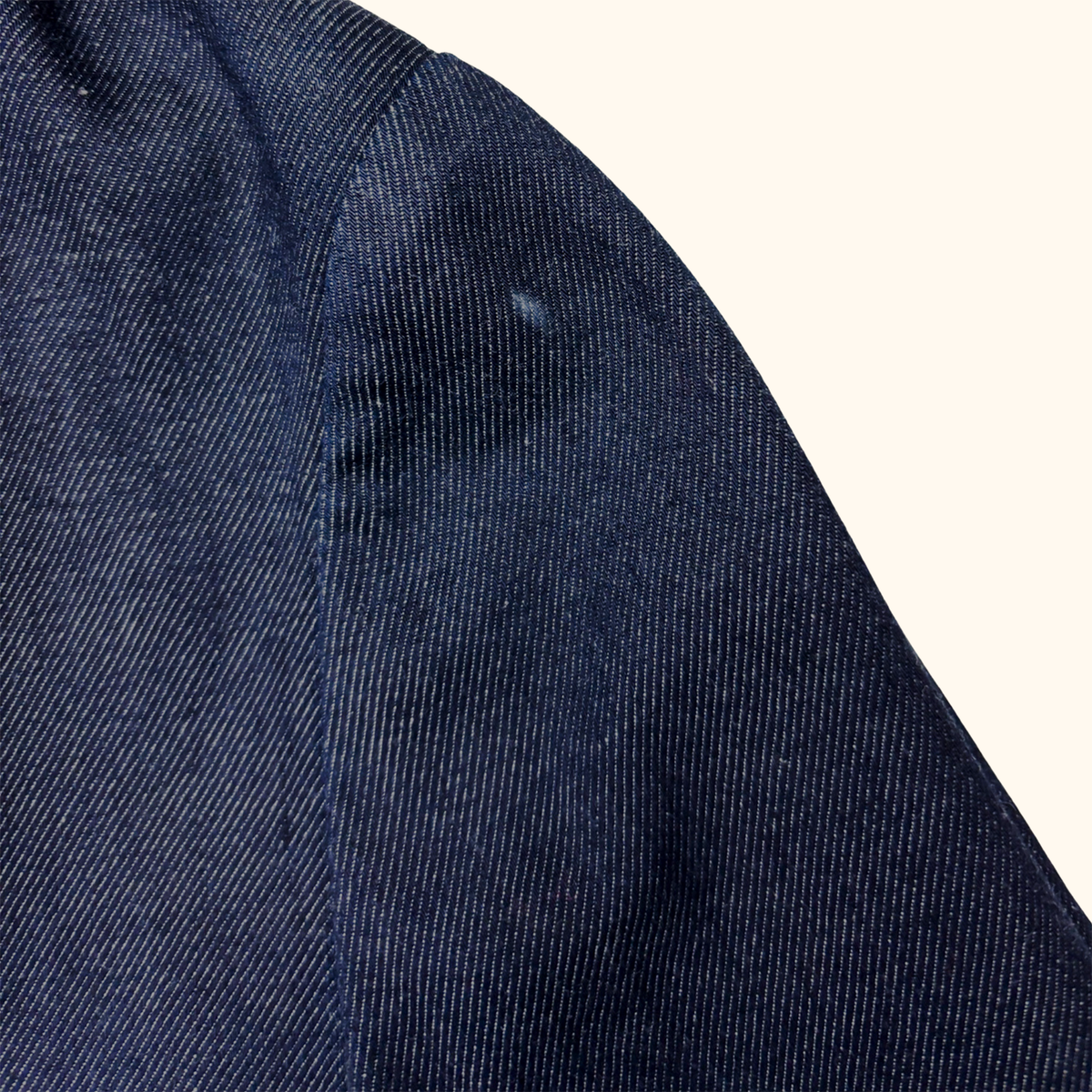 Whistles Joanna Blue Denim Blazer - Size 12