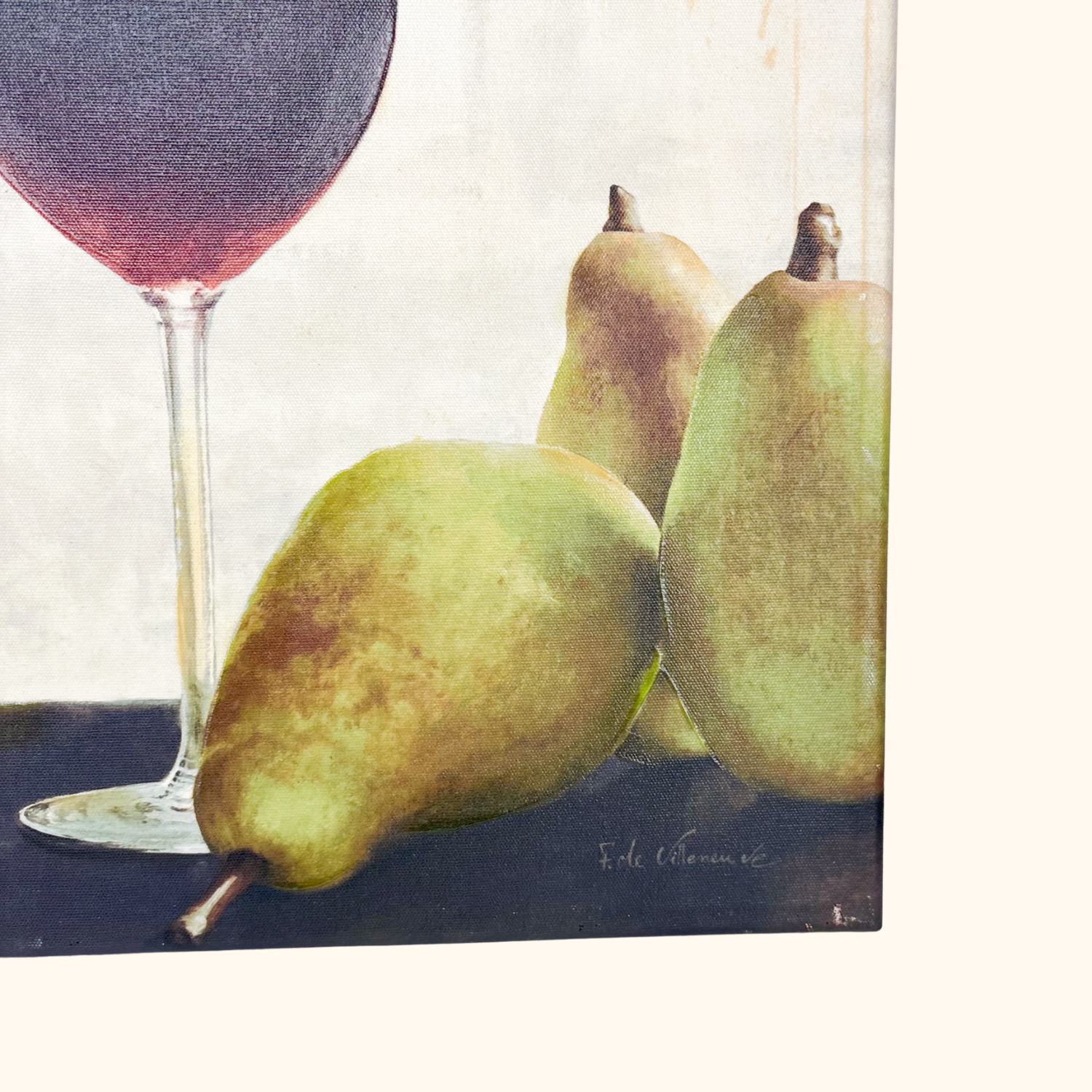 Fabrice de Villeneuve French Wine Canvas Art Fabrice de Villeneuve