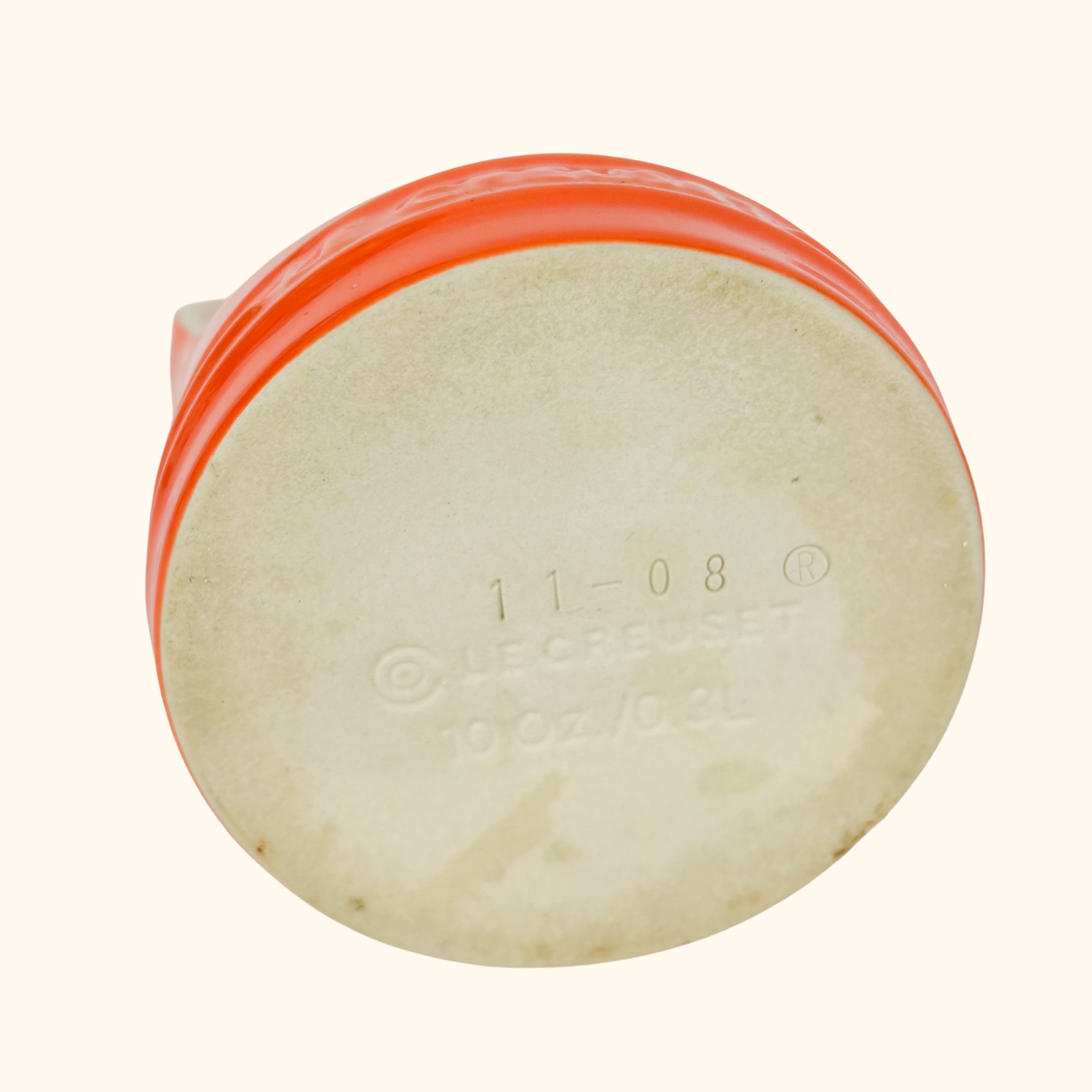 Le Creuset Stoneware Orange Salt Pig