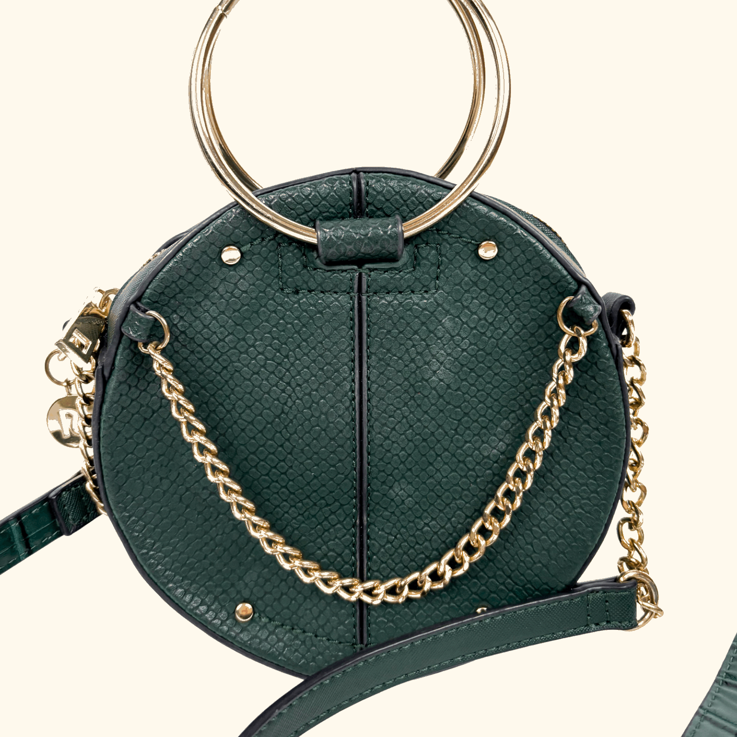 River Island Emerald Green Round Crossbody Bag River Island