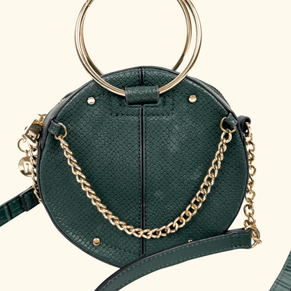 River Island Emerald Green Round Crossbody Bag River Island