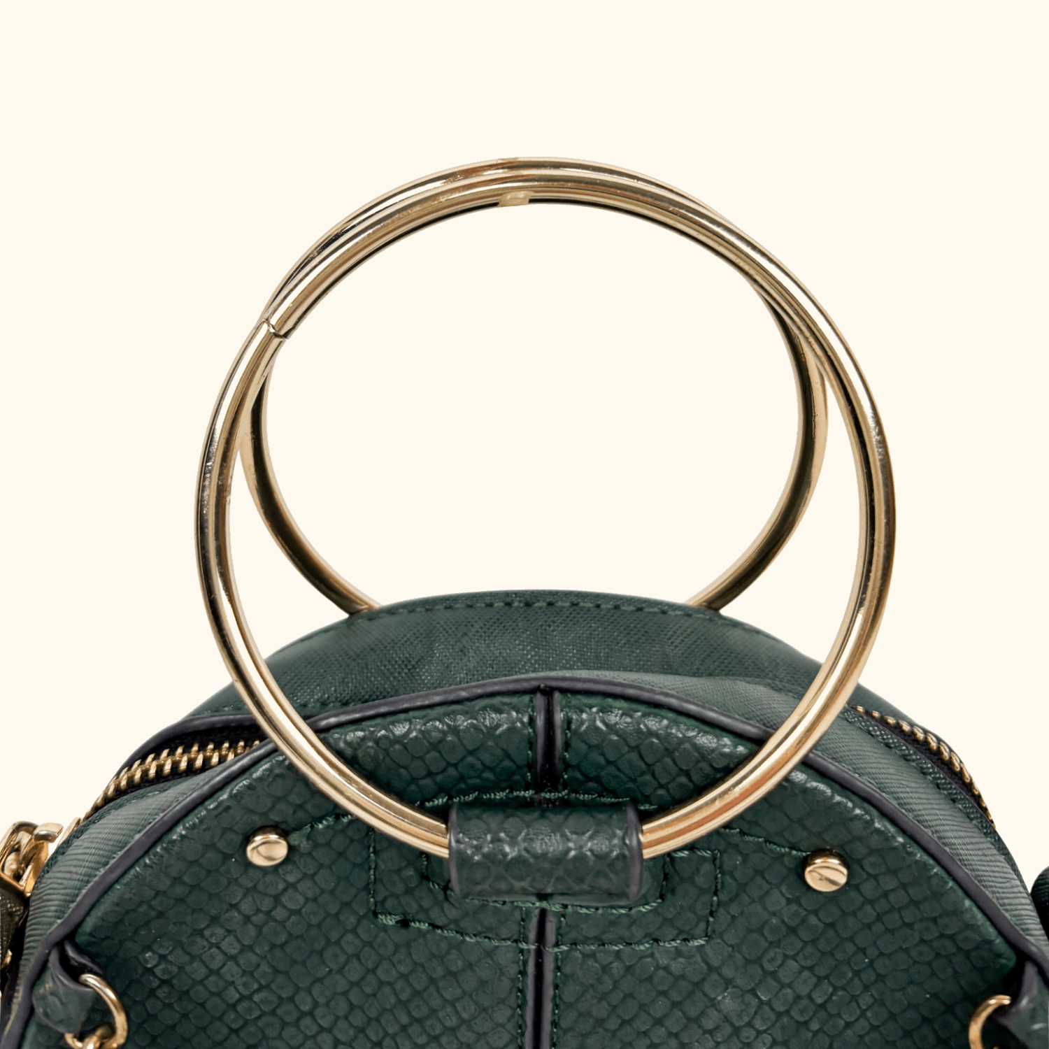 River Island Emerald Green Round Crossbody Bag River Island