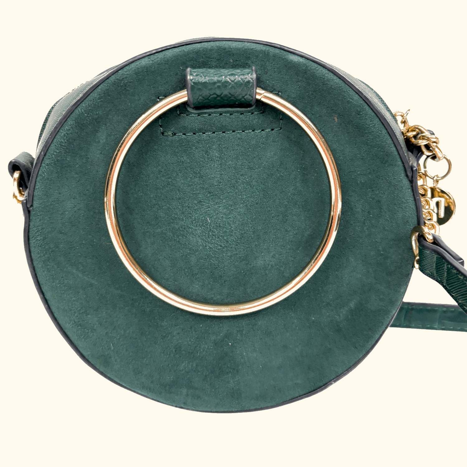 River Island Emerald Green Round Crossbody Bag River Island