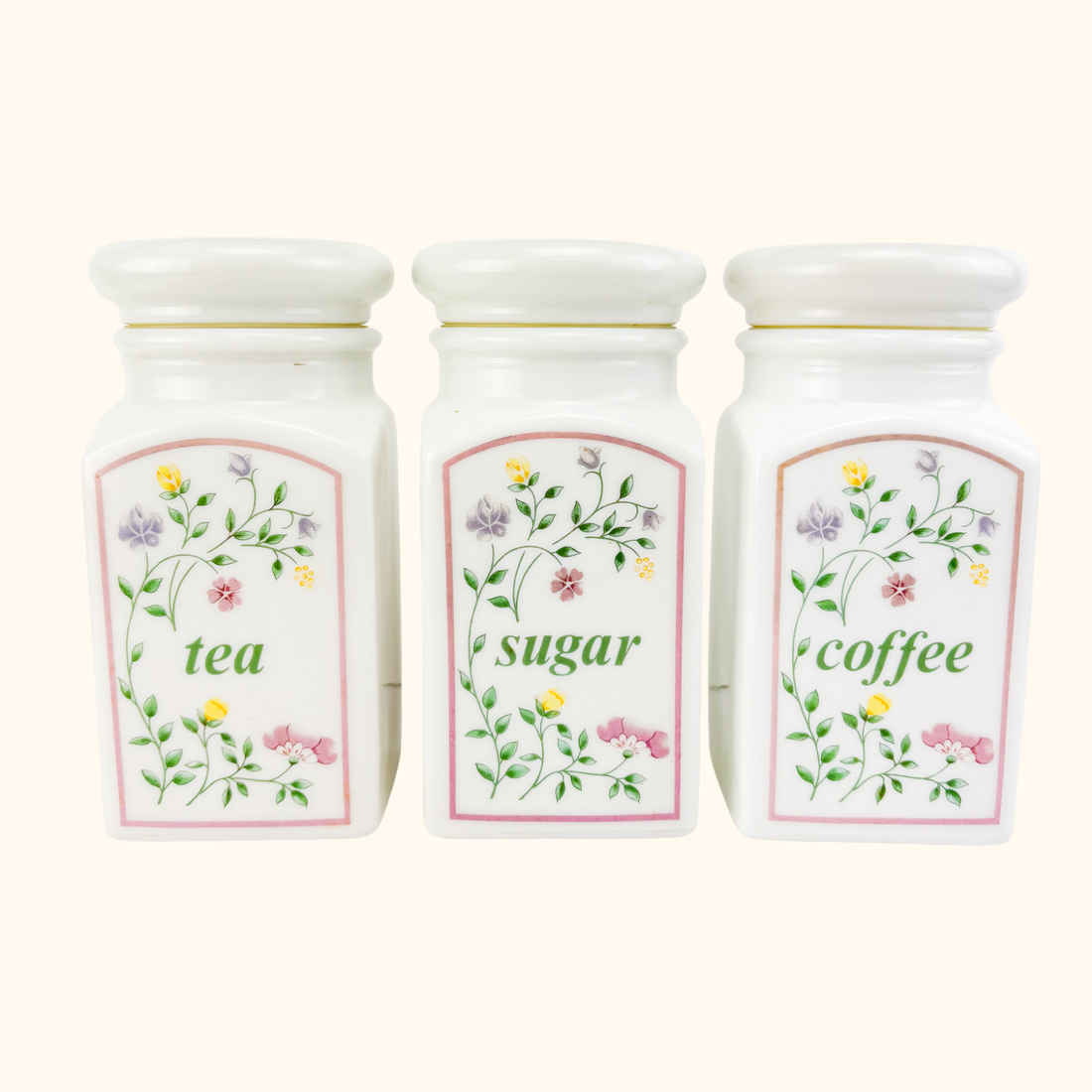 Johnson Brothers Summer Chintz Kitchen Storage Jars Set Johnson Brothers