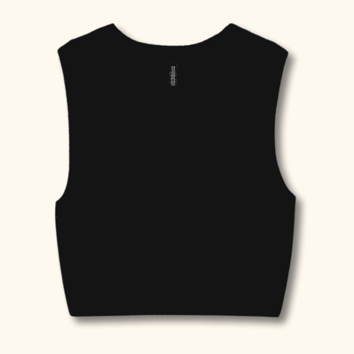 H&amp;M Black Cropped Sweater Vest - Size XS - H&amp;M - Knitwear