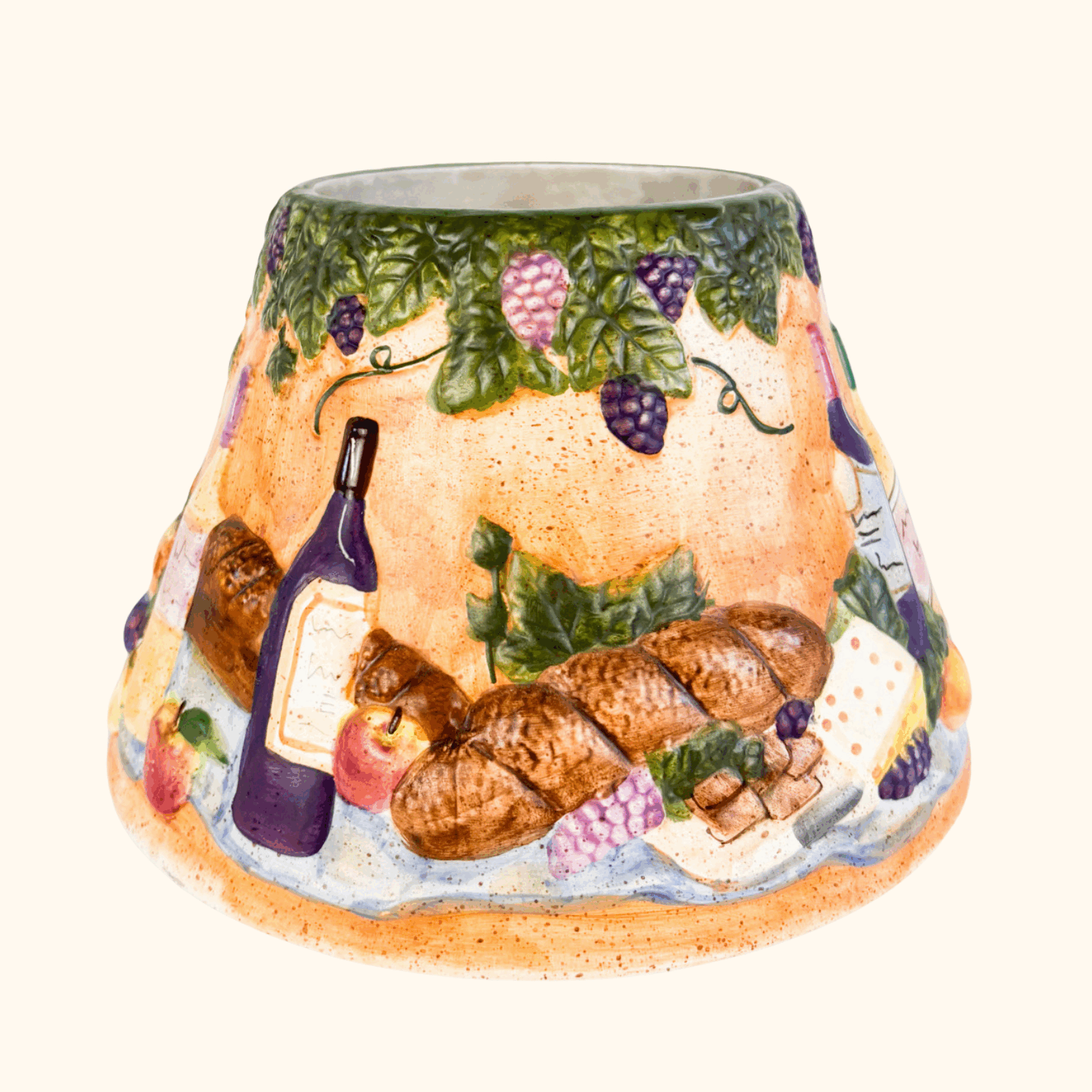Yankee Candle Cheese &amp; Wine Shade &amp; Tray Yankee Candle