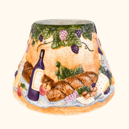 Yankee Candle Cheese &amp; Wine Shade &amp; Tray Yankee Candle