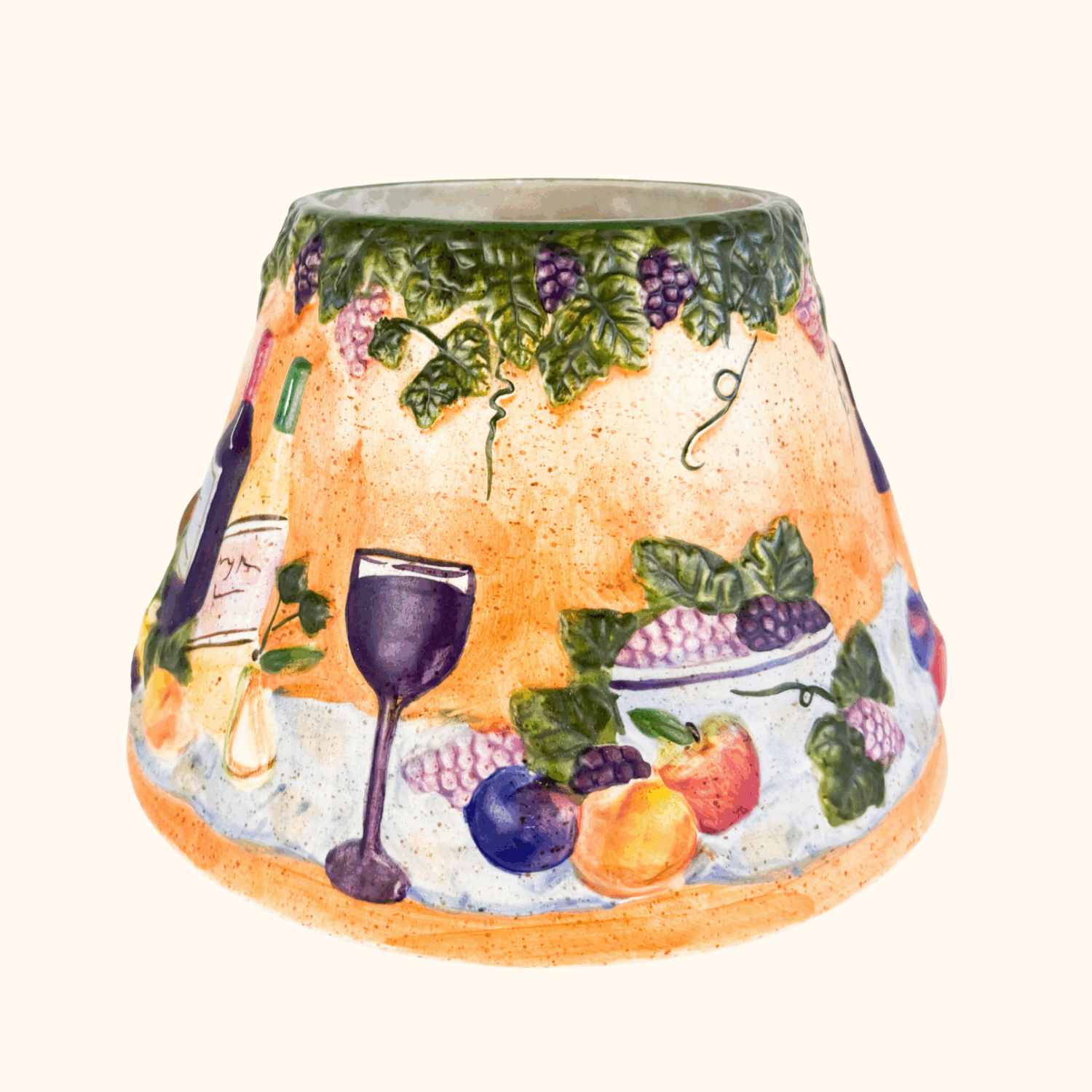 Yankee Candle Cheese &amp; Wine Shade &amp; Tray Yankee Candle
