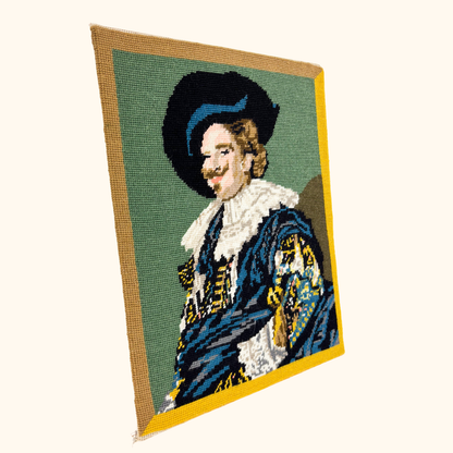 The Laughing Cavalier Frans Hal Needlepoint Wall Art Sunshine Thrift
