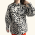 Topshop Patterned Black and White Oversized Shirt - Size Small - Topshop - Tops & Shirts