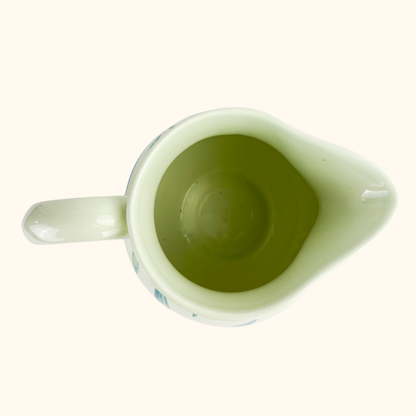 Marks and Spencer Large Green Leaf Pitcher Jug M&amp;S
