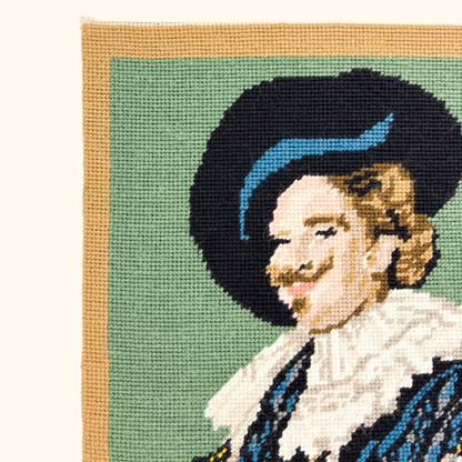 The Laughing Cavalier Frans Hal Needlepoint Wall Art Sunshine Thrift
