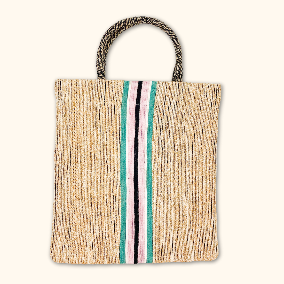 Zara Natural Fibre Tote Bag