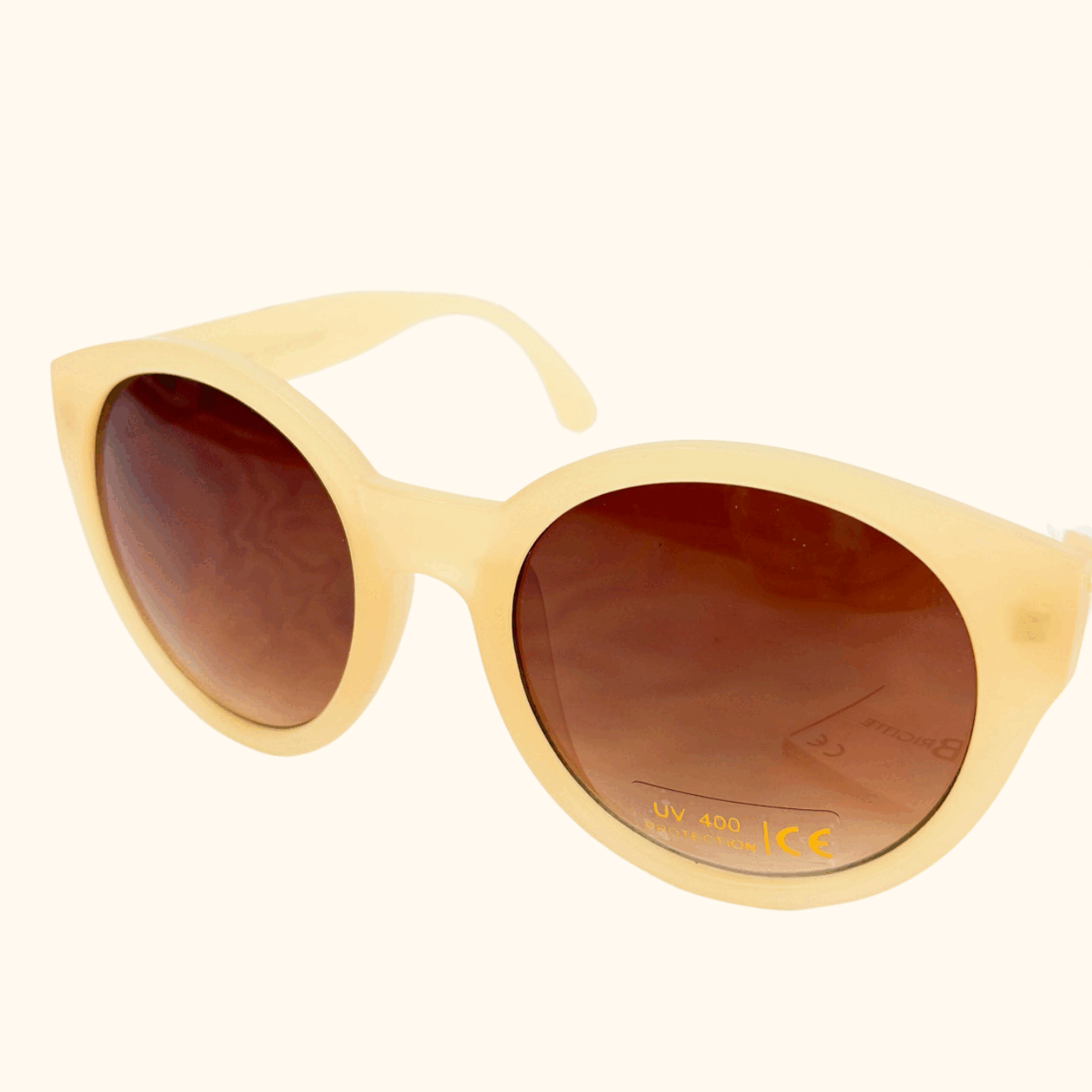 Bijou Brigette Matt Yellow Sunglasses Bijou Brigette