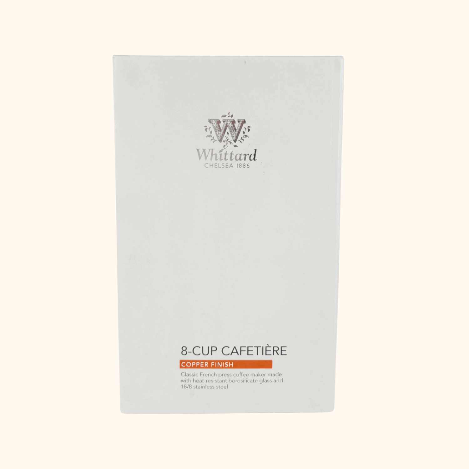 Whittard of Chelsea Copper 8 Cup Cafetiere French Press Whittard of Chelsea