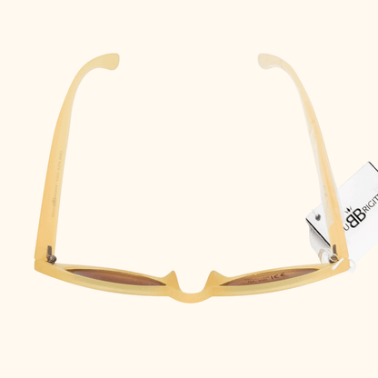 Bijou Brigette Matt Yellow Sunglasses Bijou Brigette