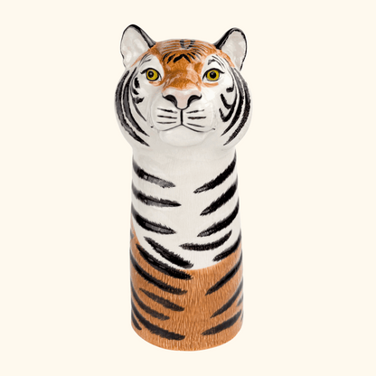 Quail Ceramics Tiger Head Vase Quail Ceramics