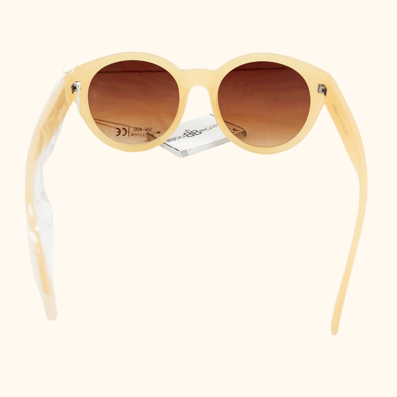 Bijou Brigette Matt Yellow Sunglasses Bijou Brigette