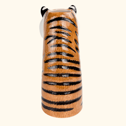 Quail Ceramics Tiger Head Vase Quail Ceramics