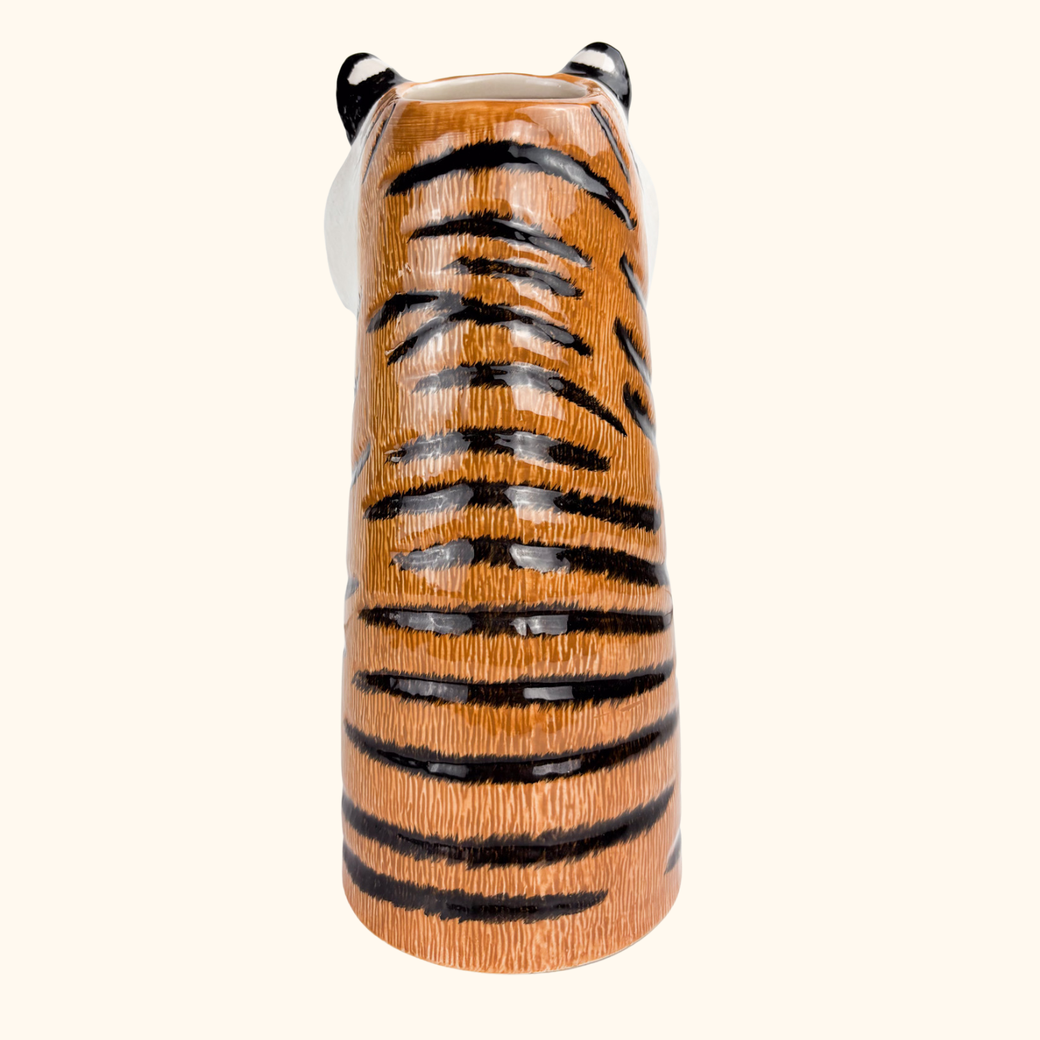 Quail Ceramics Tiger Head Vase -  - Vases
